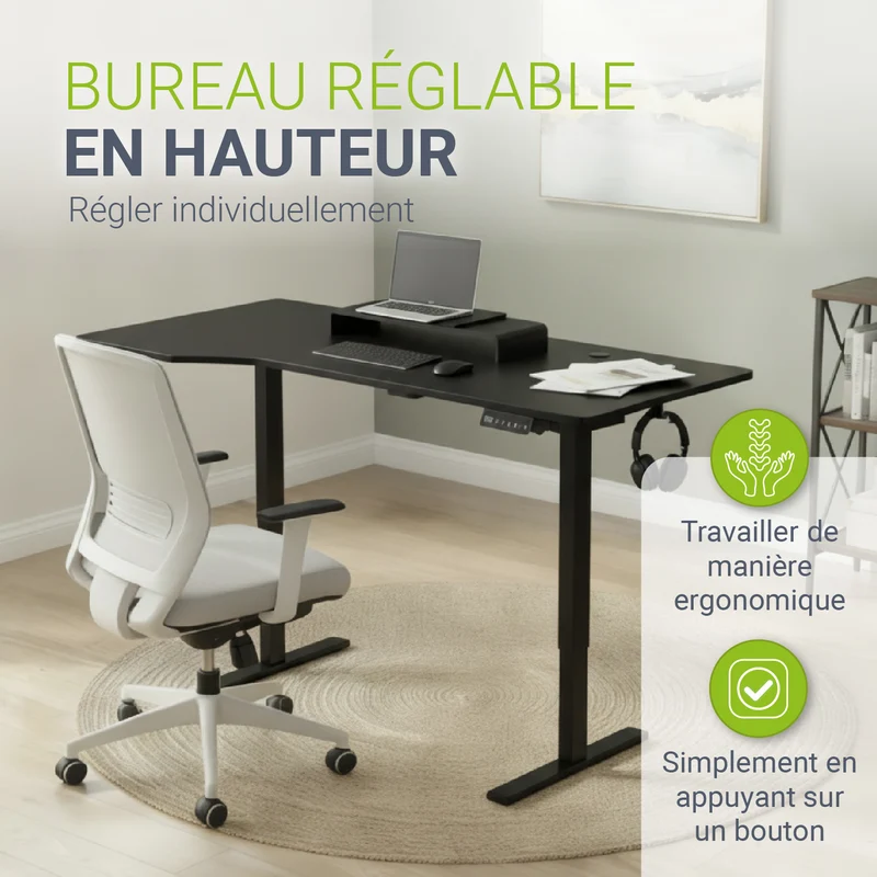 Bureau assis-debout électrique Office Stand