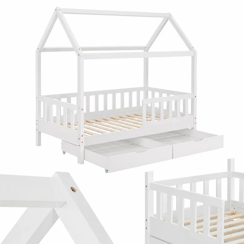 Lit enfant Marli 80 x 160 cm avec sommier