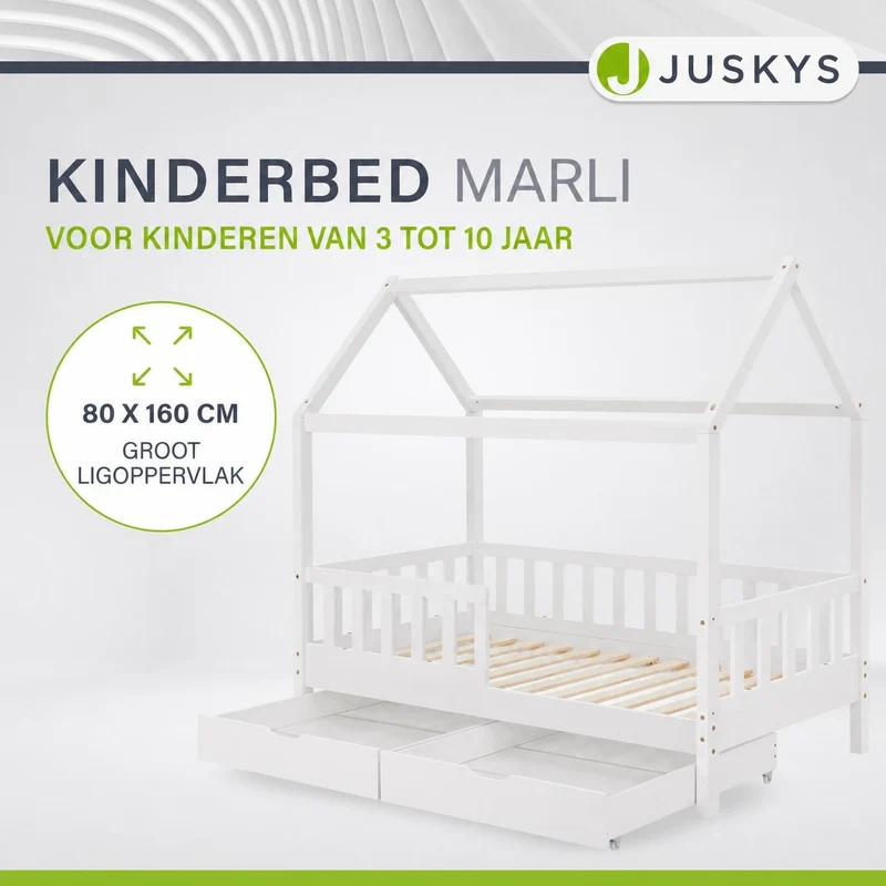 Lit enfant Marli 80 x 160 cm avec sommier