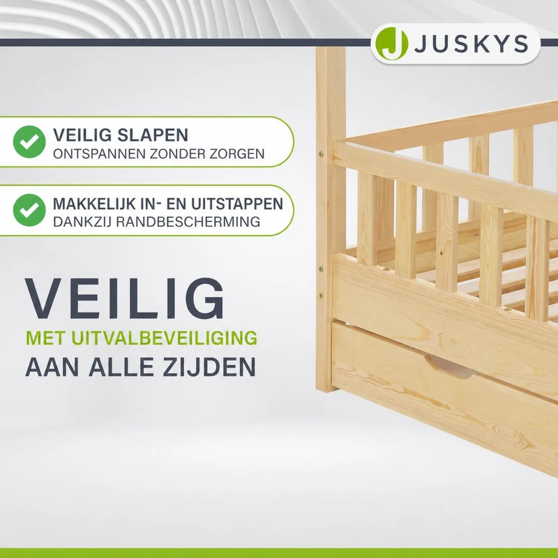 Lit enfant Marli 80 x 160 cm avec sommier