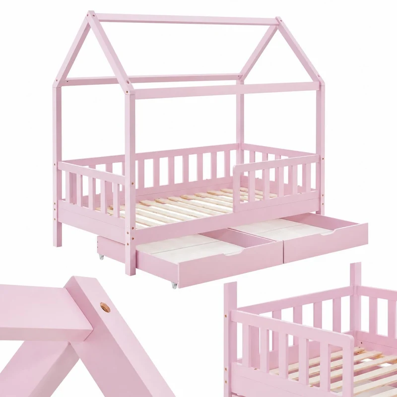 Lit enfant Marli 80 x 160 cm avec sommier