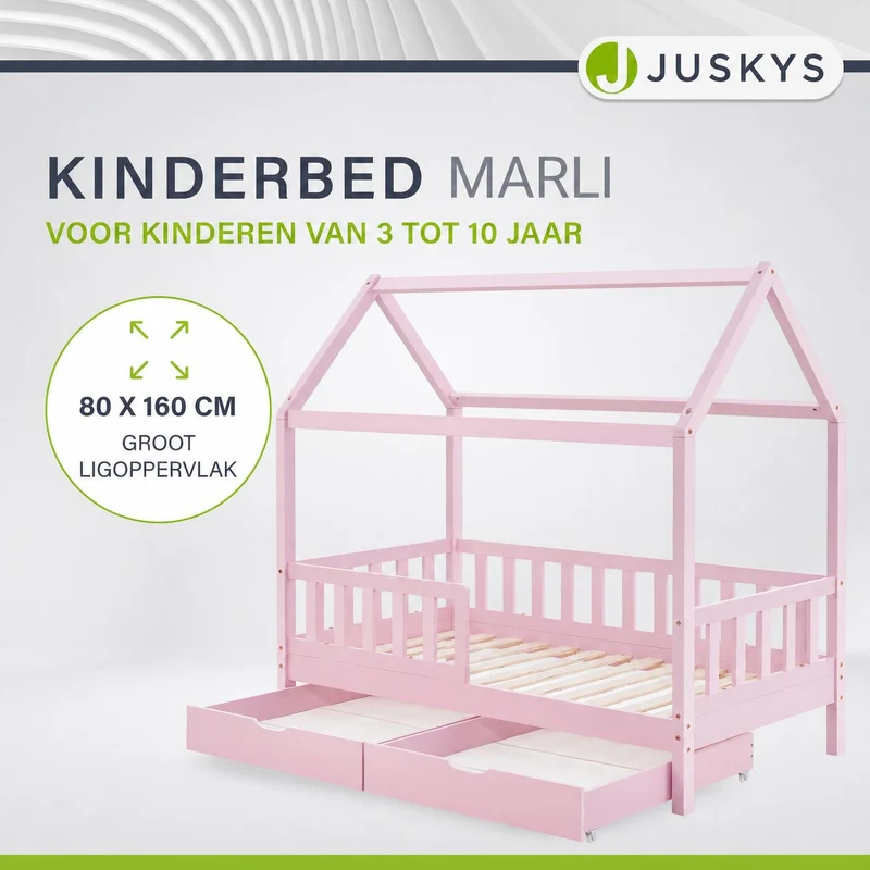Lit enfant Marli 80 x 160 cm avec sommier