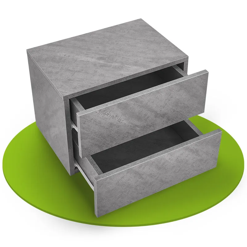 Table de chevet murale