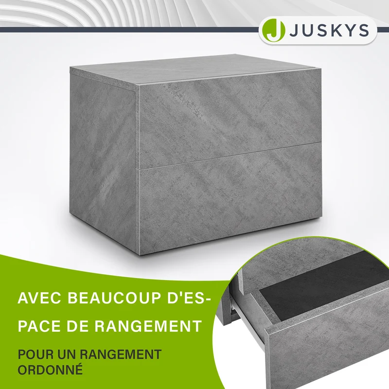 Table de chevet murale