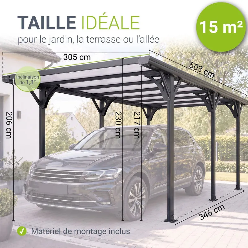 Carport 5x3 m