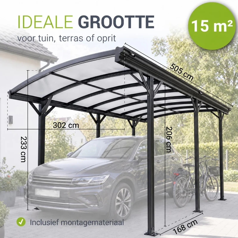 Carport 5x3 m