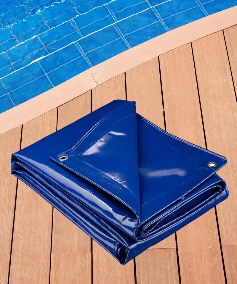 Bâches PVC lourde avec œillets 580gr/m²