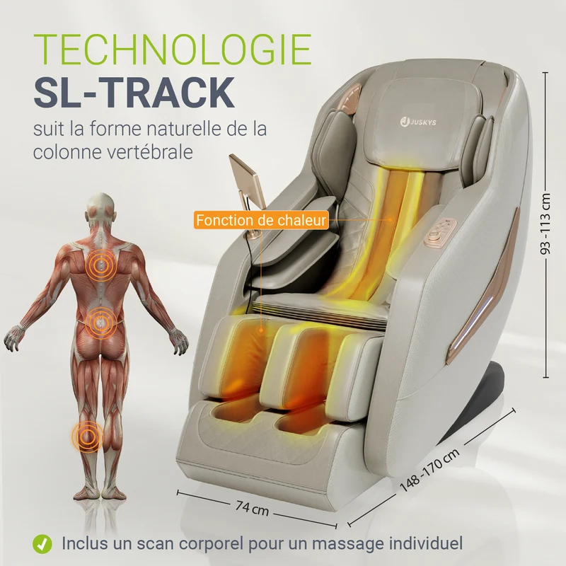 Fauteuil de massage Paros
