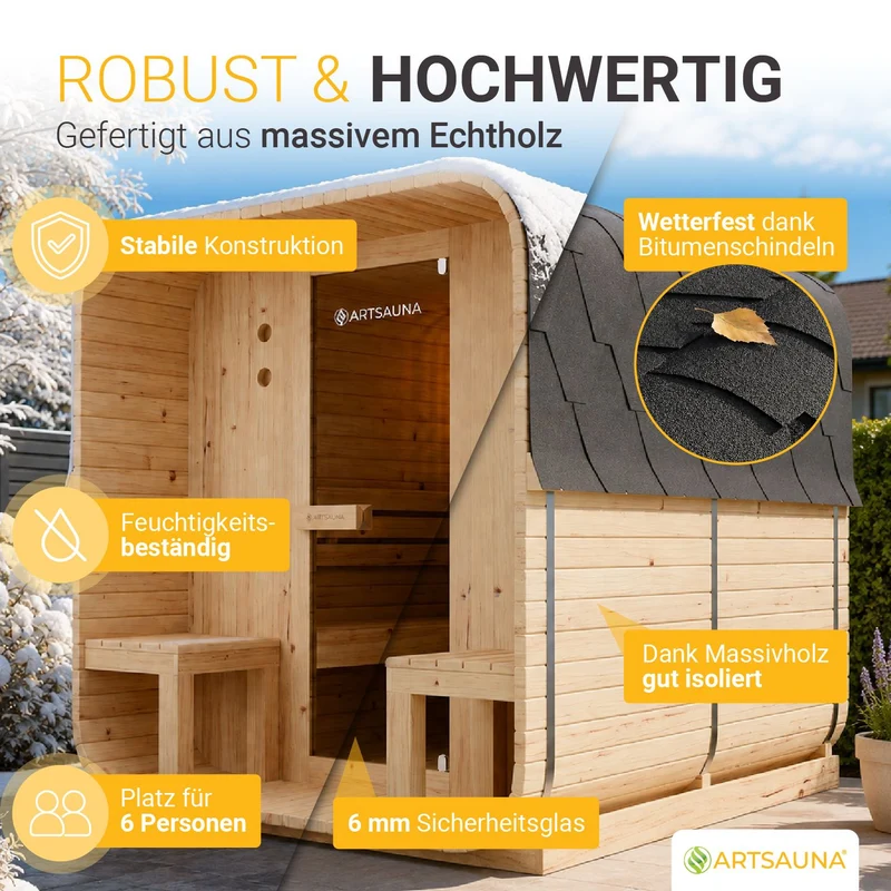 Sauna finlandais Nolvik