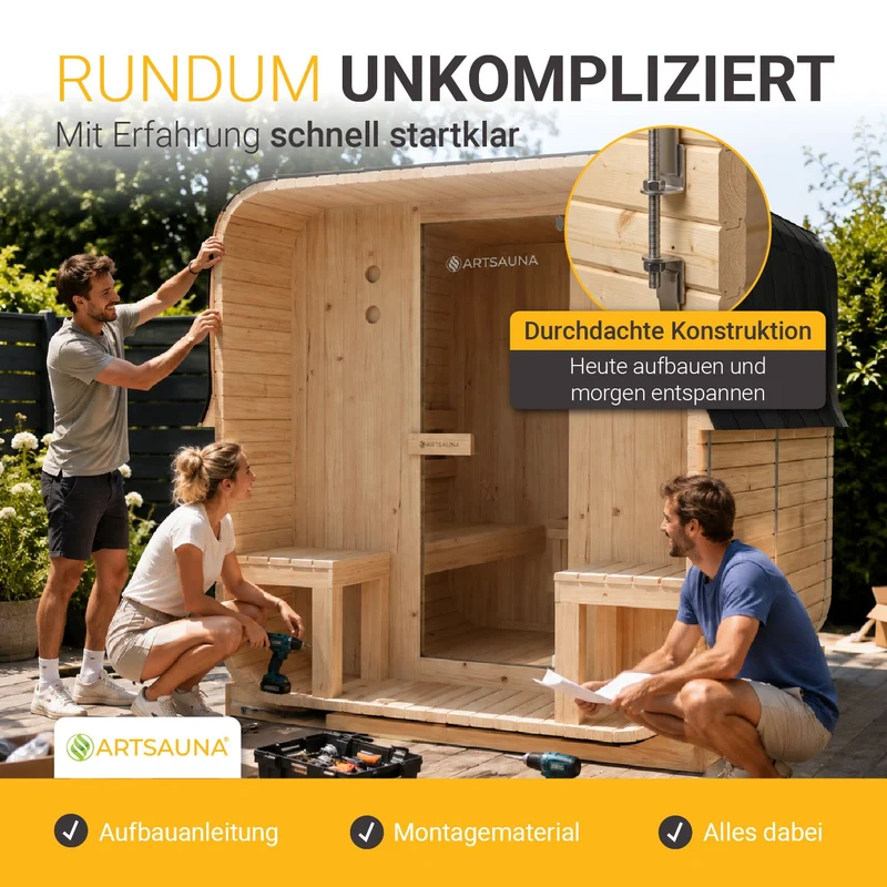 Sauna finlandais Nolvik