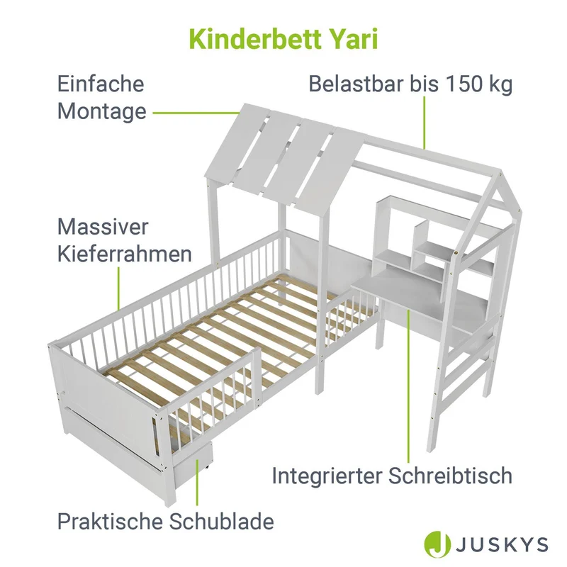 Lit enfant Yari 90 x 200 cm