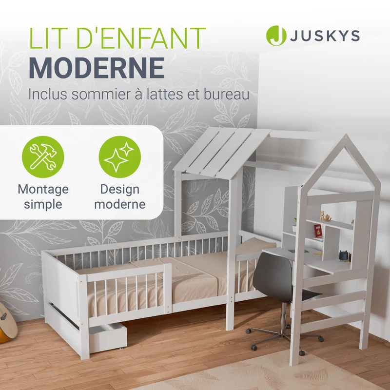 Lit enfant Yari 90 x 200 cm