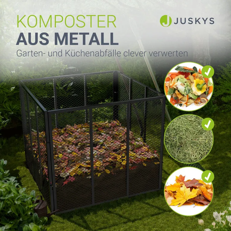 Composteur métallique pour déchets de jardin