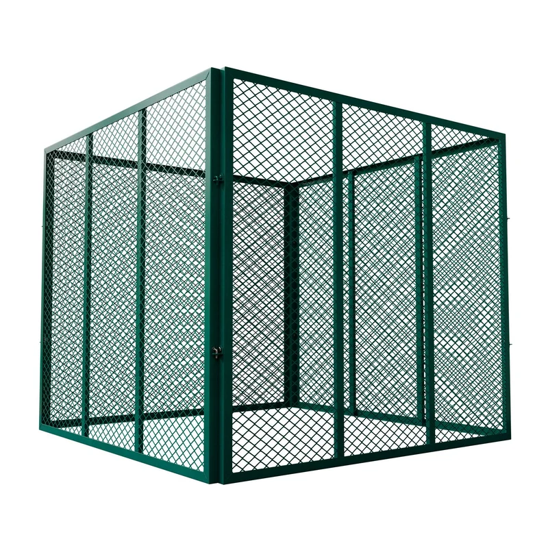 Composteur métallique pour déchets de jardin