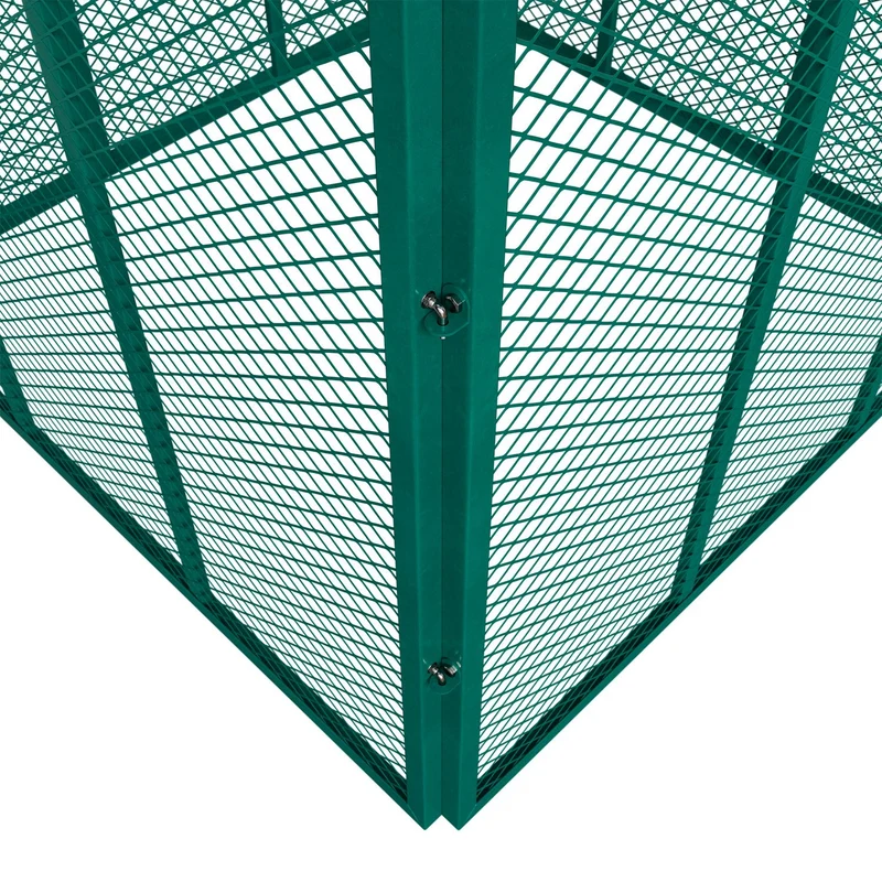 Composteur métallique pour déchets de jardin