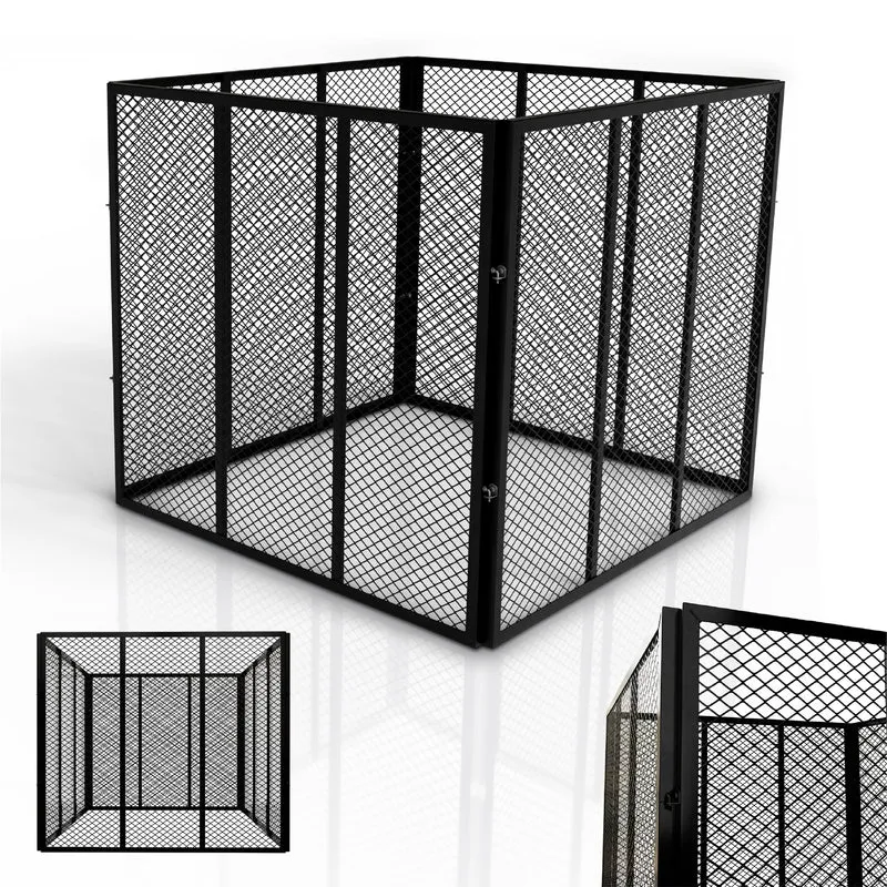 Composteur métallique pour déchets de jardin