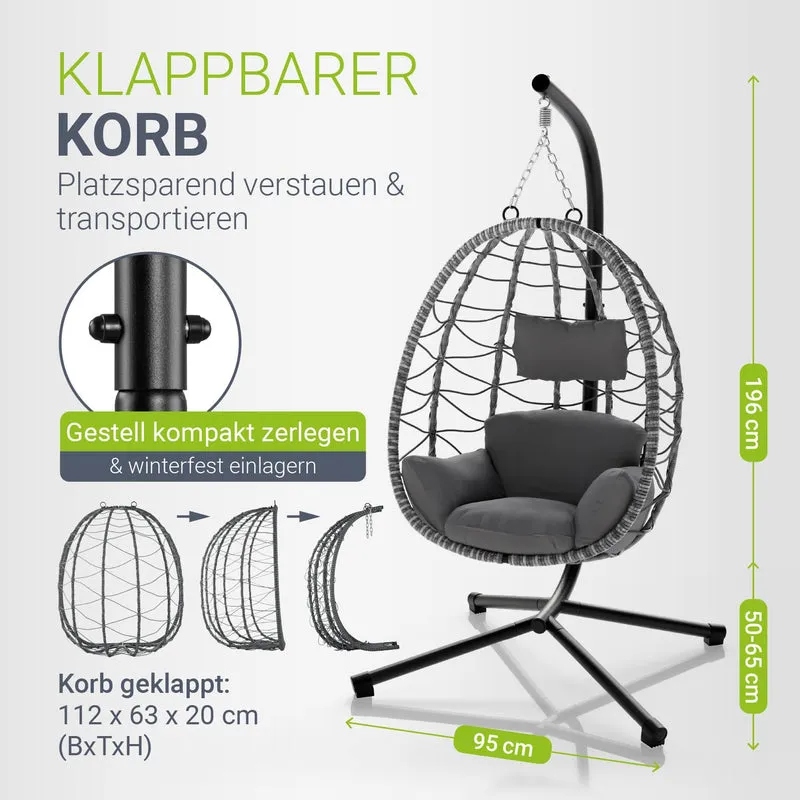 Fauteuil suspendu sur pied Aria