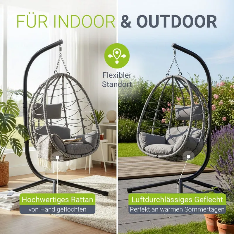 Fauteuil suspendu sur pied Aria