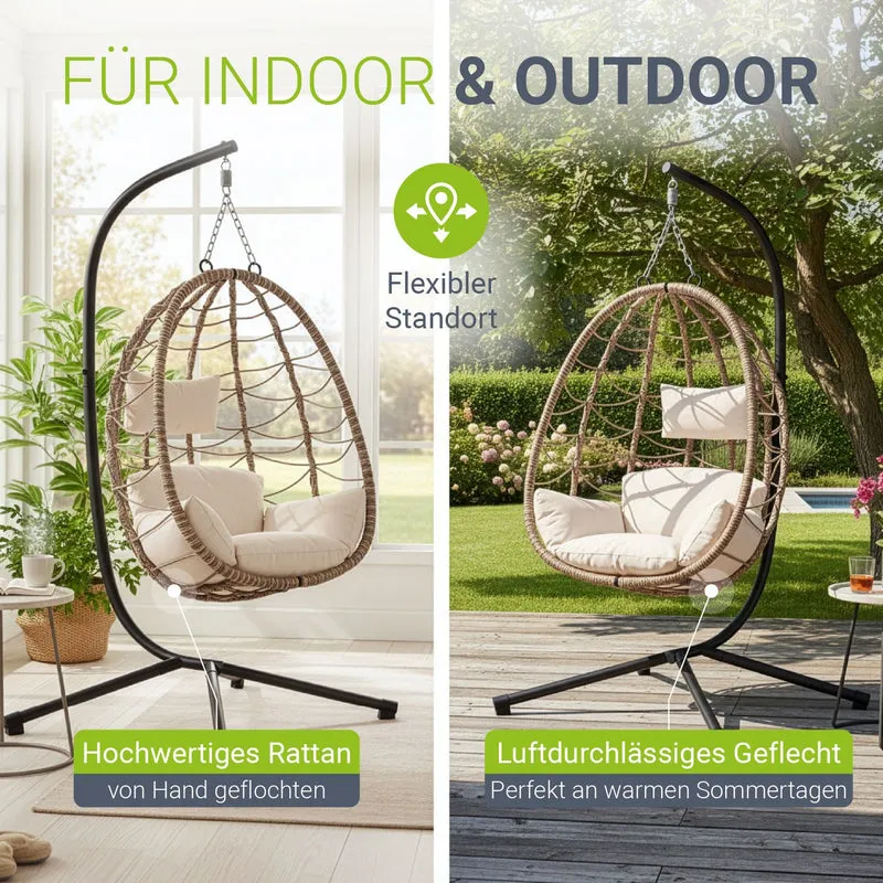 Fauteuil suspendu sur pied Aria