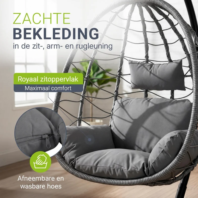 Fauteuil suspendu sur pied Aria