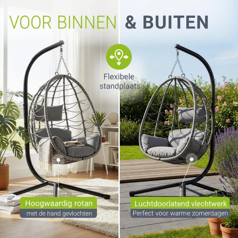 Fauteuil suspendu sur pied Aria