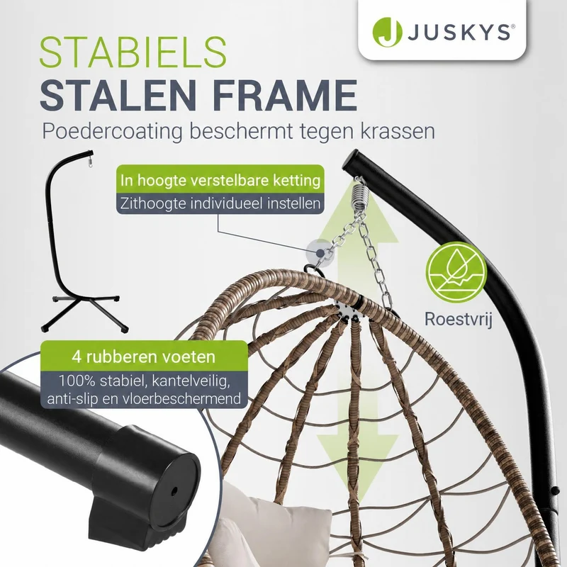 Fauteuil suspendu sur pied Aria