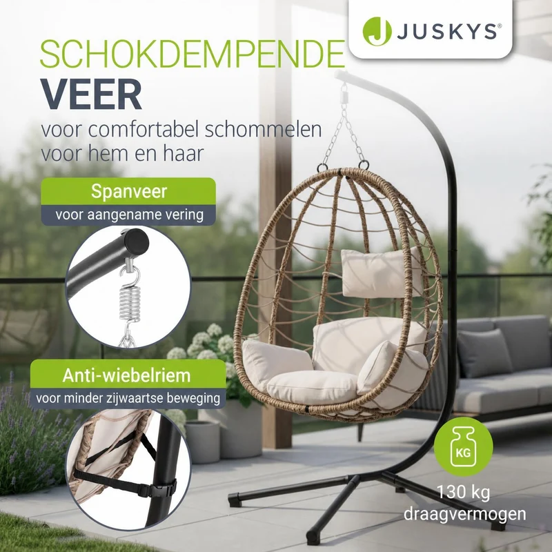 Fauteuil suspendu sur pied Aria