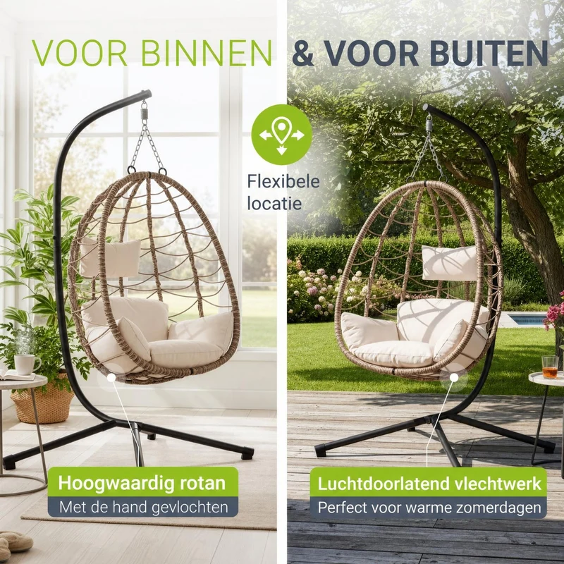 Fauteuil suspendu sur pied Aria