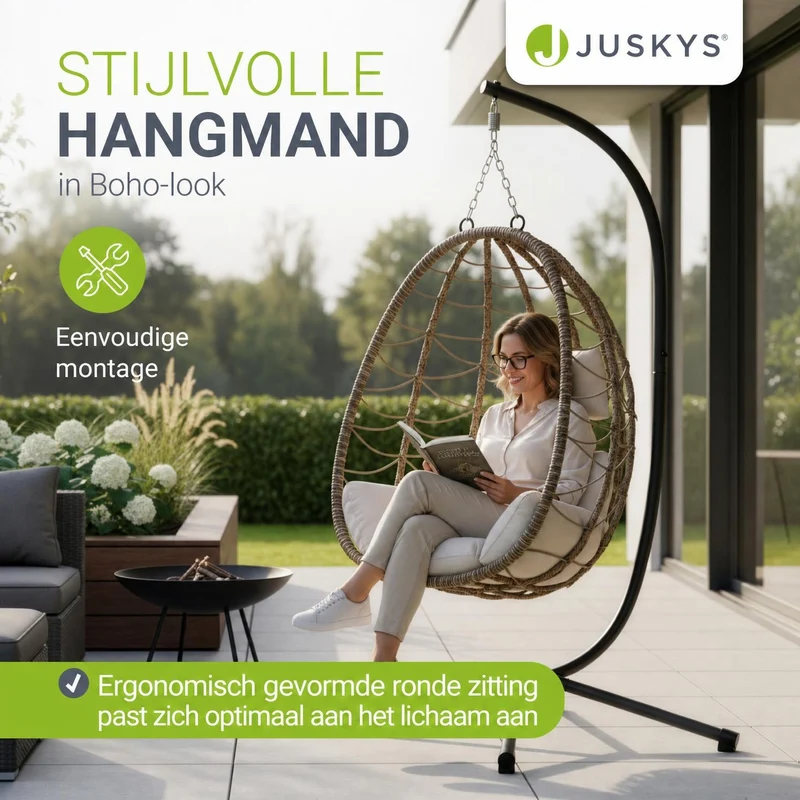 Fauteuil suspendu sur pied Aria