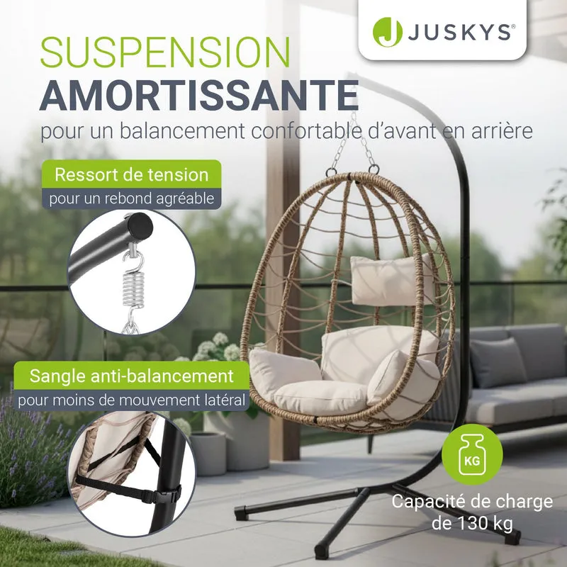 Fauteuil suspendu sur pied Aria