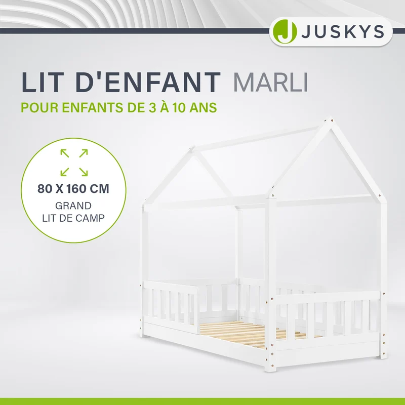 Lit enfant Marli 80 x 160 cm