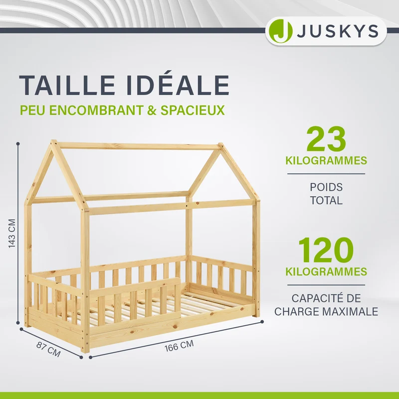 Lit enfant Marli 80 x 160 cm