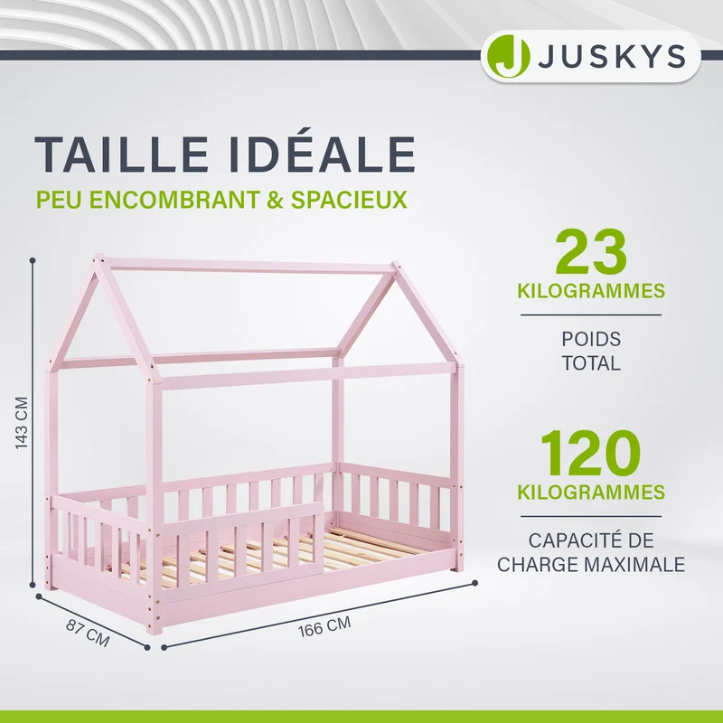 Lit enfant Marli 80 x 160 cm