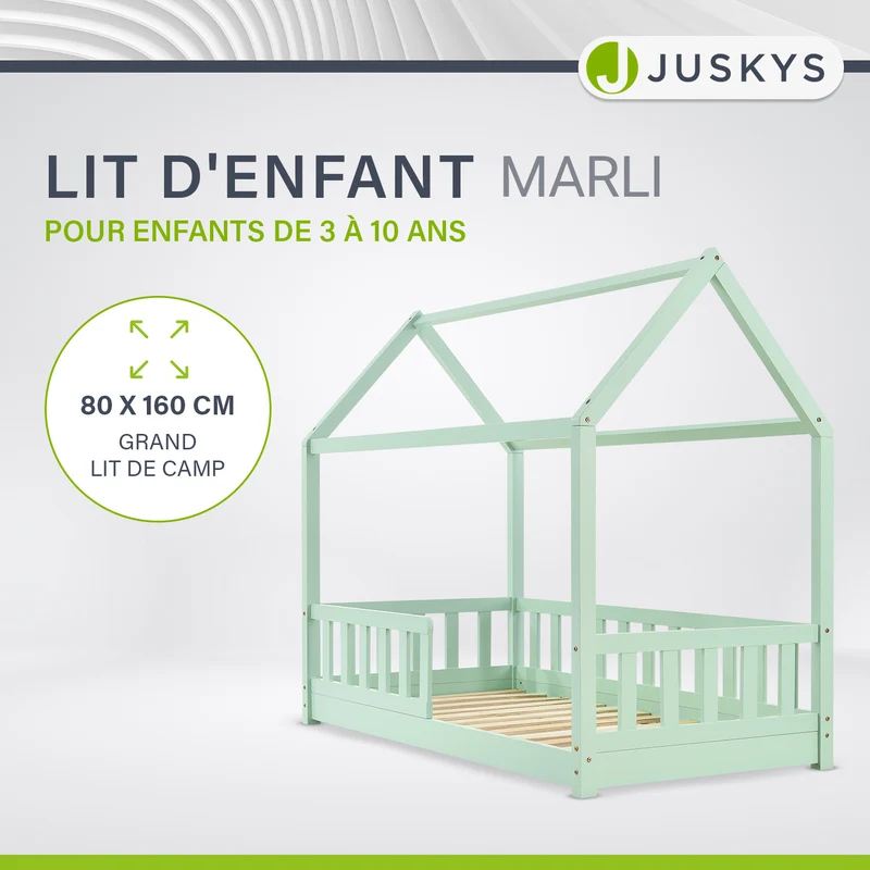 Lit enfant Marli 80 x 160 cm
