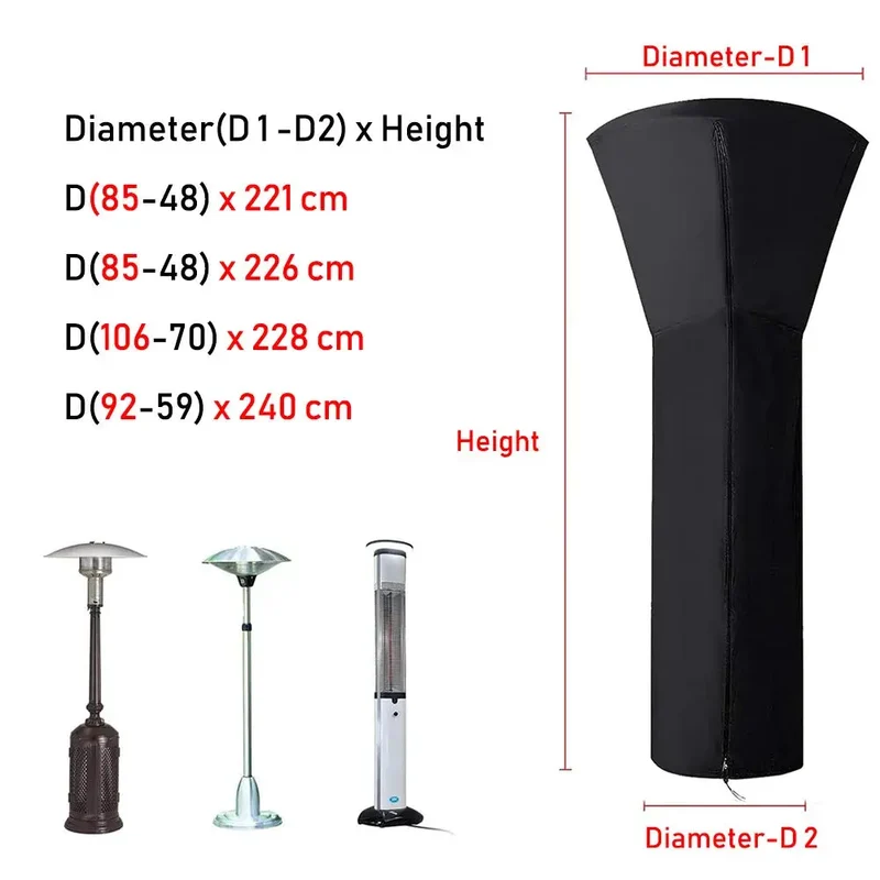 Housse Lampe Jardin Imperméable OXIDA
