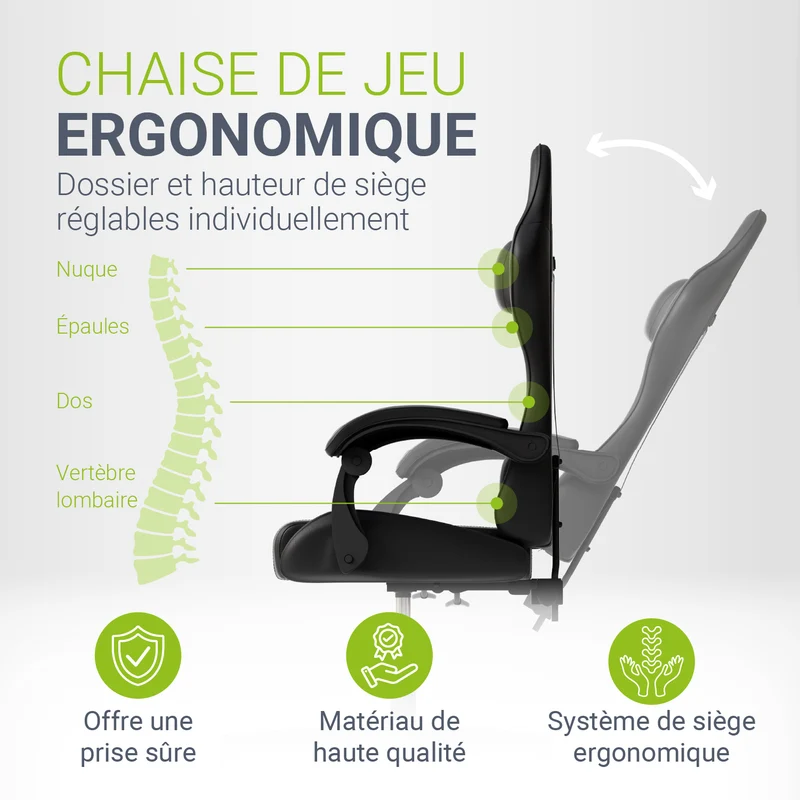 Chaise gaming HyperSeat