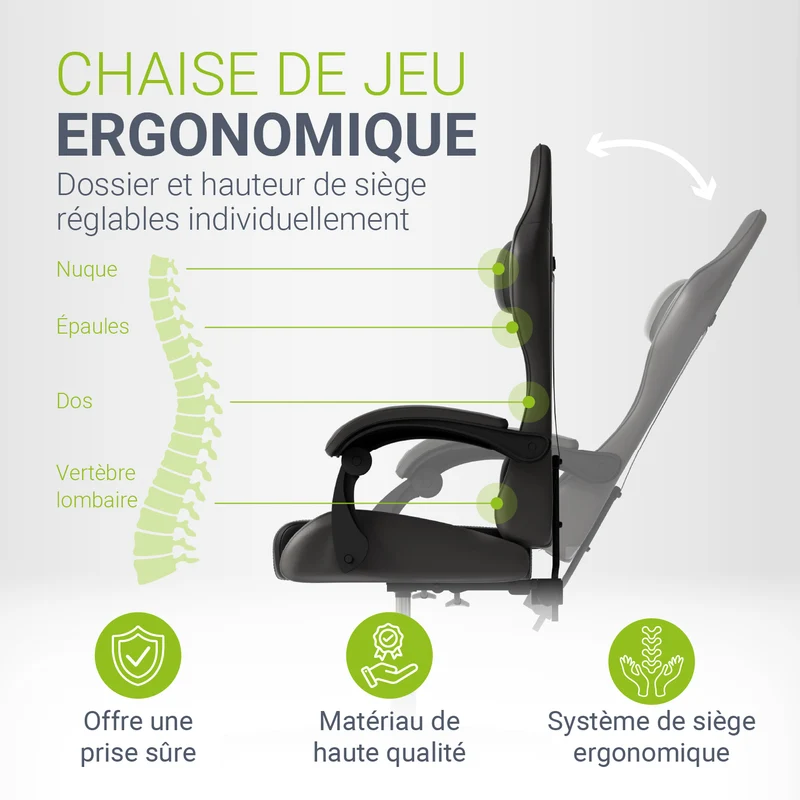 Chaise gaming HyperSeat