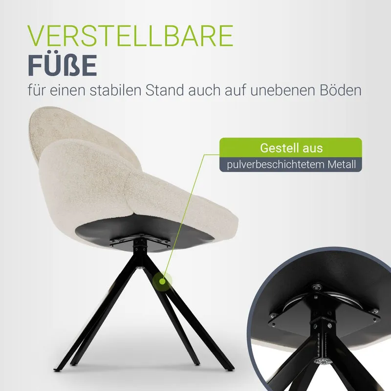 Chaise pivotante Albano
