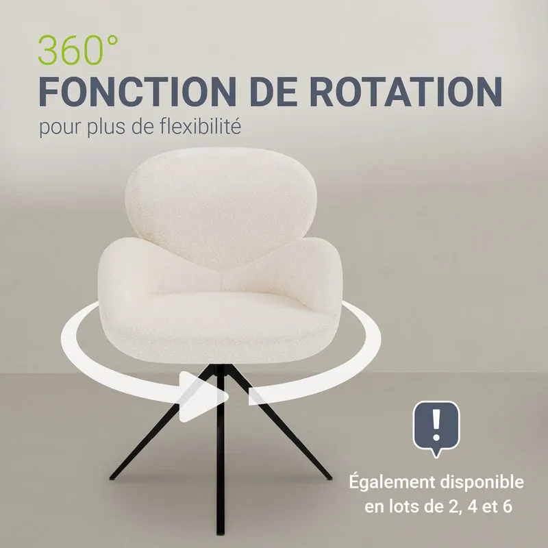 Chaise pivotante Albano
