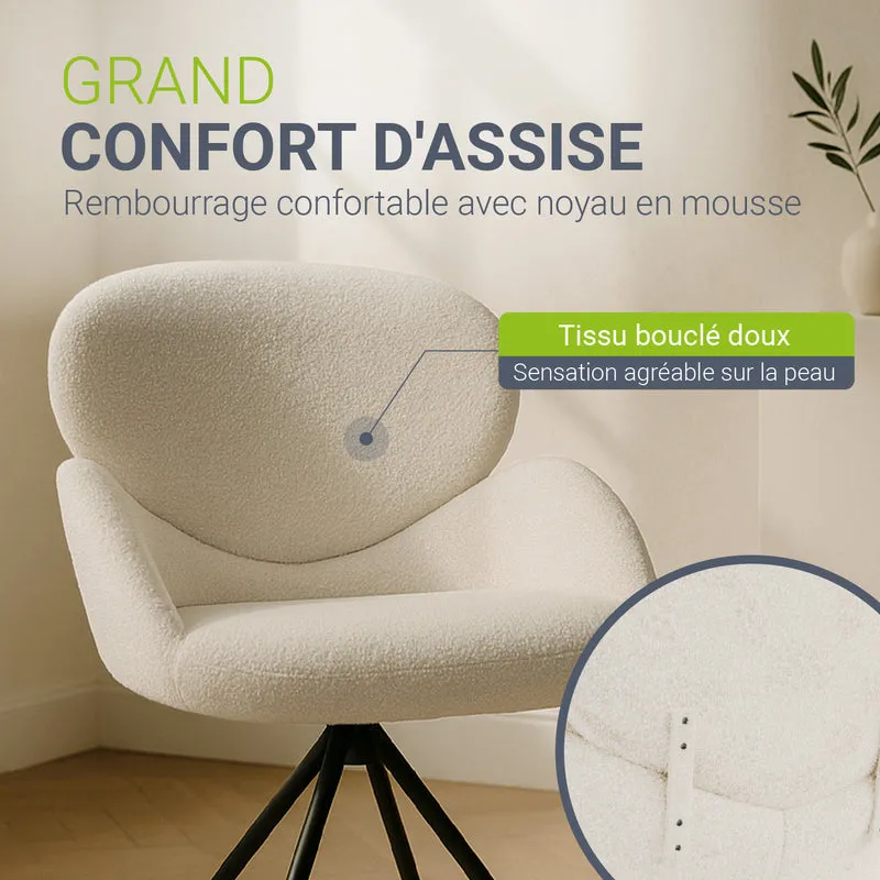 Chaise pivotante Albano