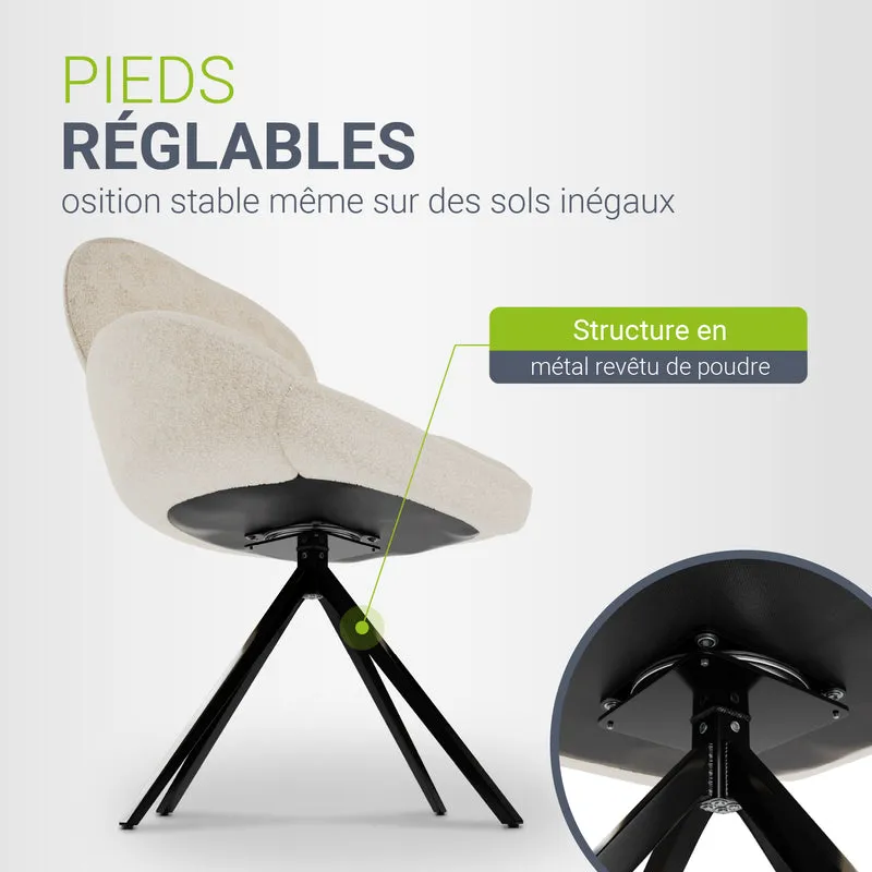 Chaise pivotante Albano