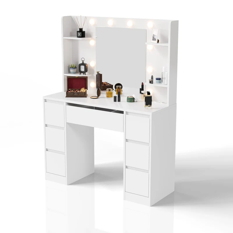 Coiffeuse avec miroir Malia