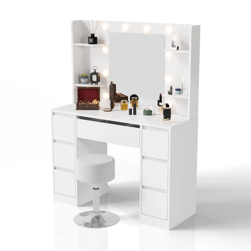 Coiffeuse avec miroir Malia