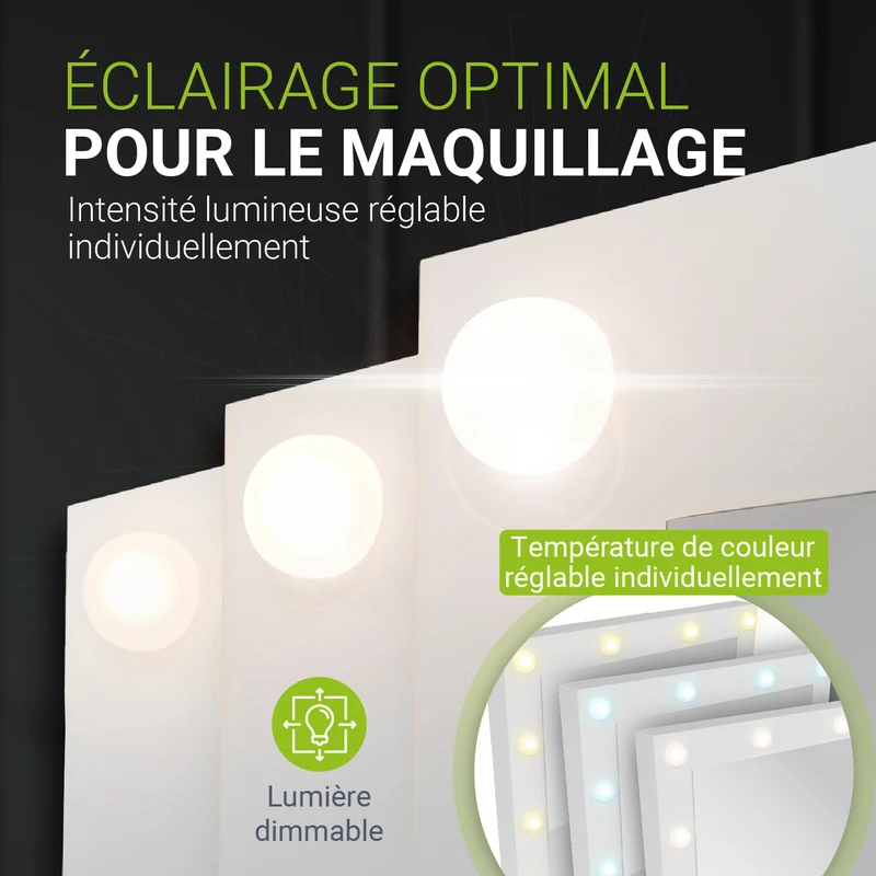 Coiffeuse avec miroir Talea