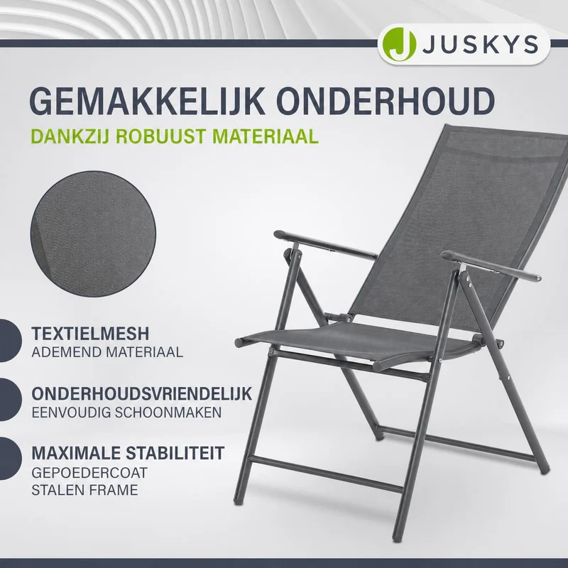 Chaise de jardin pliante Calena