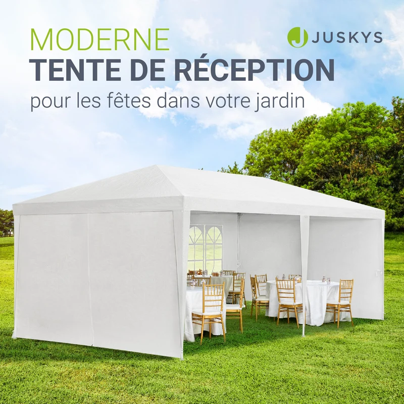 Tente de réception 3x6 m