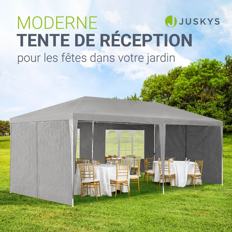 Tente de réception 3x6 m