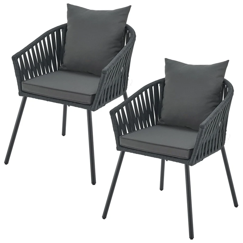 Lot de 2 chaises Rope
