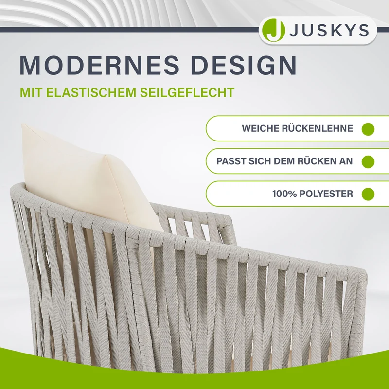 Lot de 2 chaises Rope