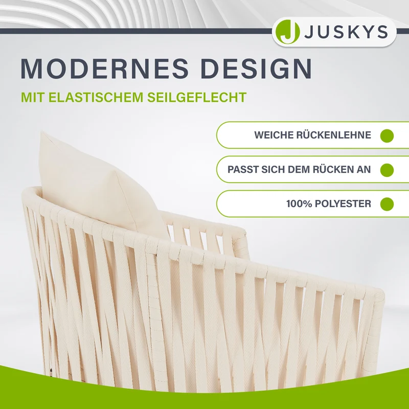 Lot de 2 chaises Rope